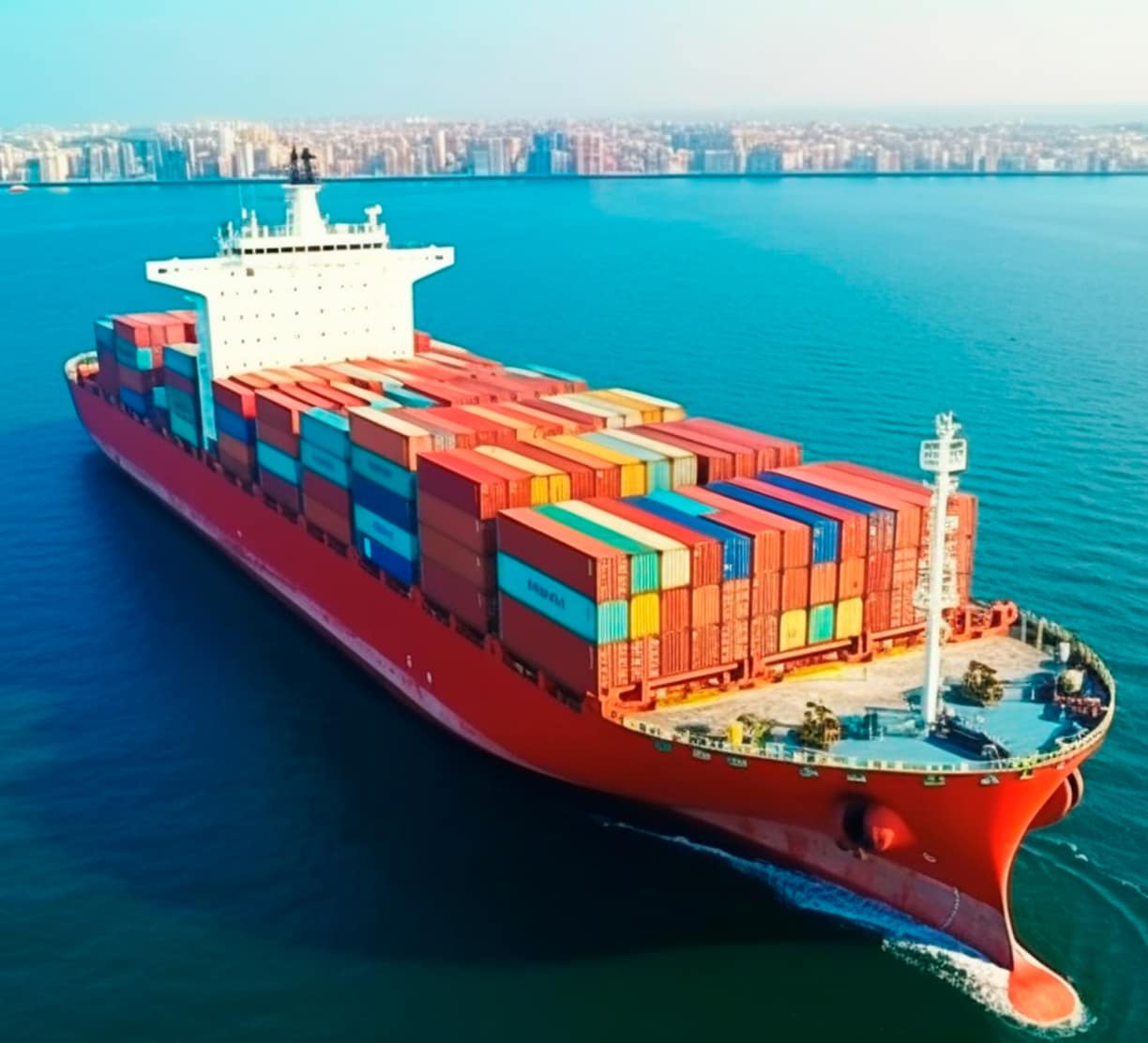 3rd party hero image China container ship ready for third party logistics services